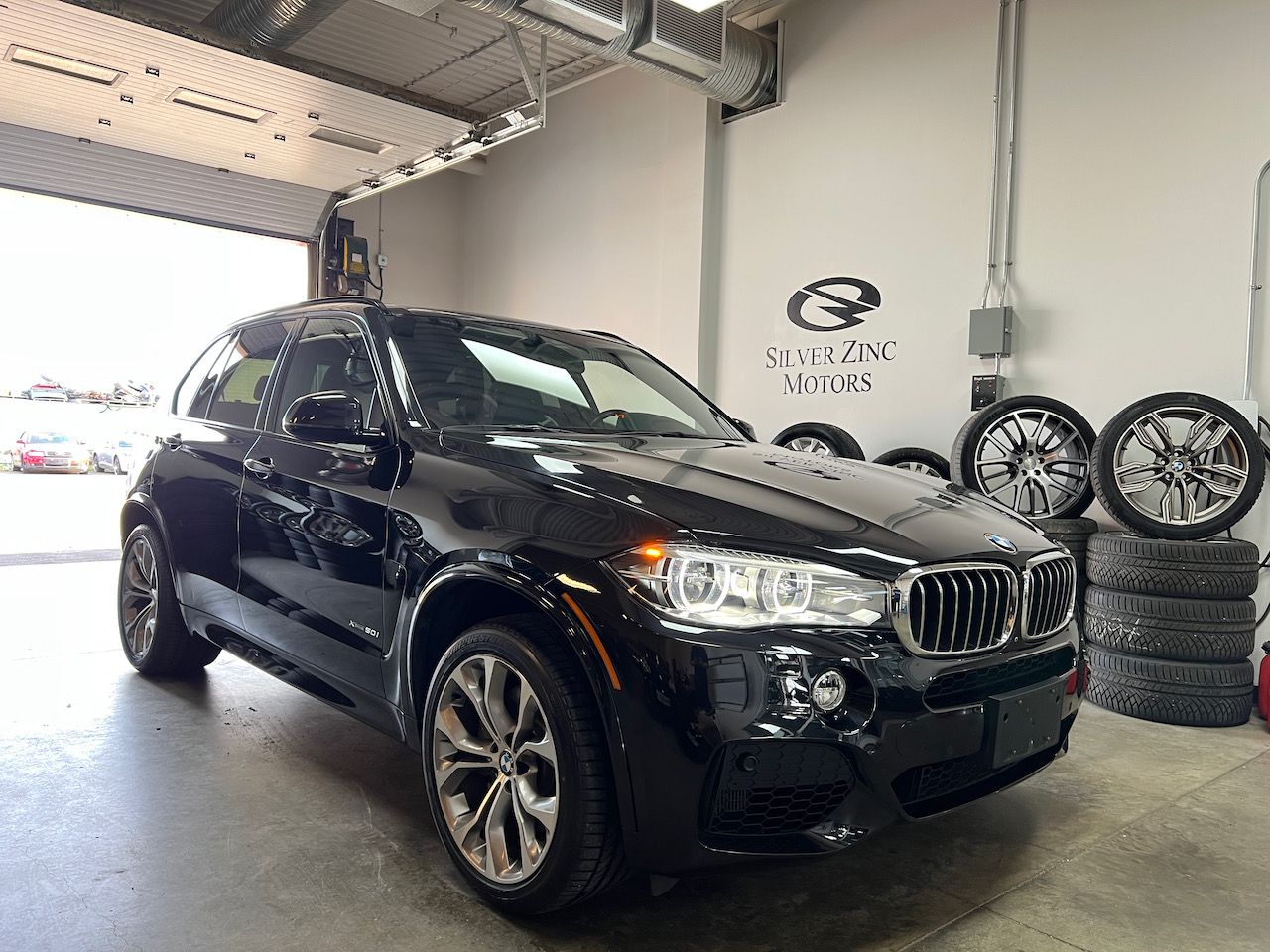 2014 Bmw X5 50i M Sport Hud Driving Assistant 360camera Silverzinc Motors